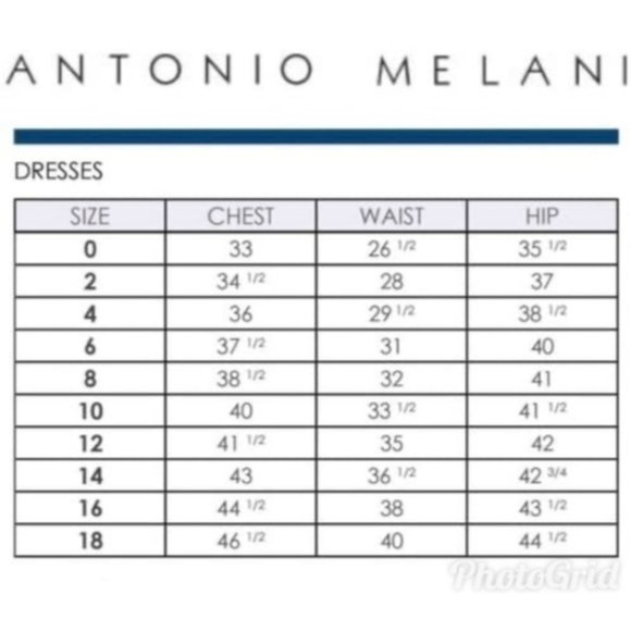 ANTONIO MELANI Luna Lace Midi Dress Periwinkle NWT Size 2 - Picture 15 of 15